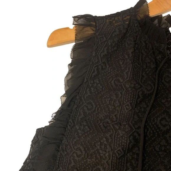 Rebecca Taylor Sleeveless Silk Top - Picture 5 of 6